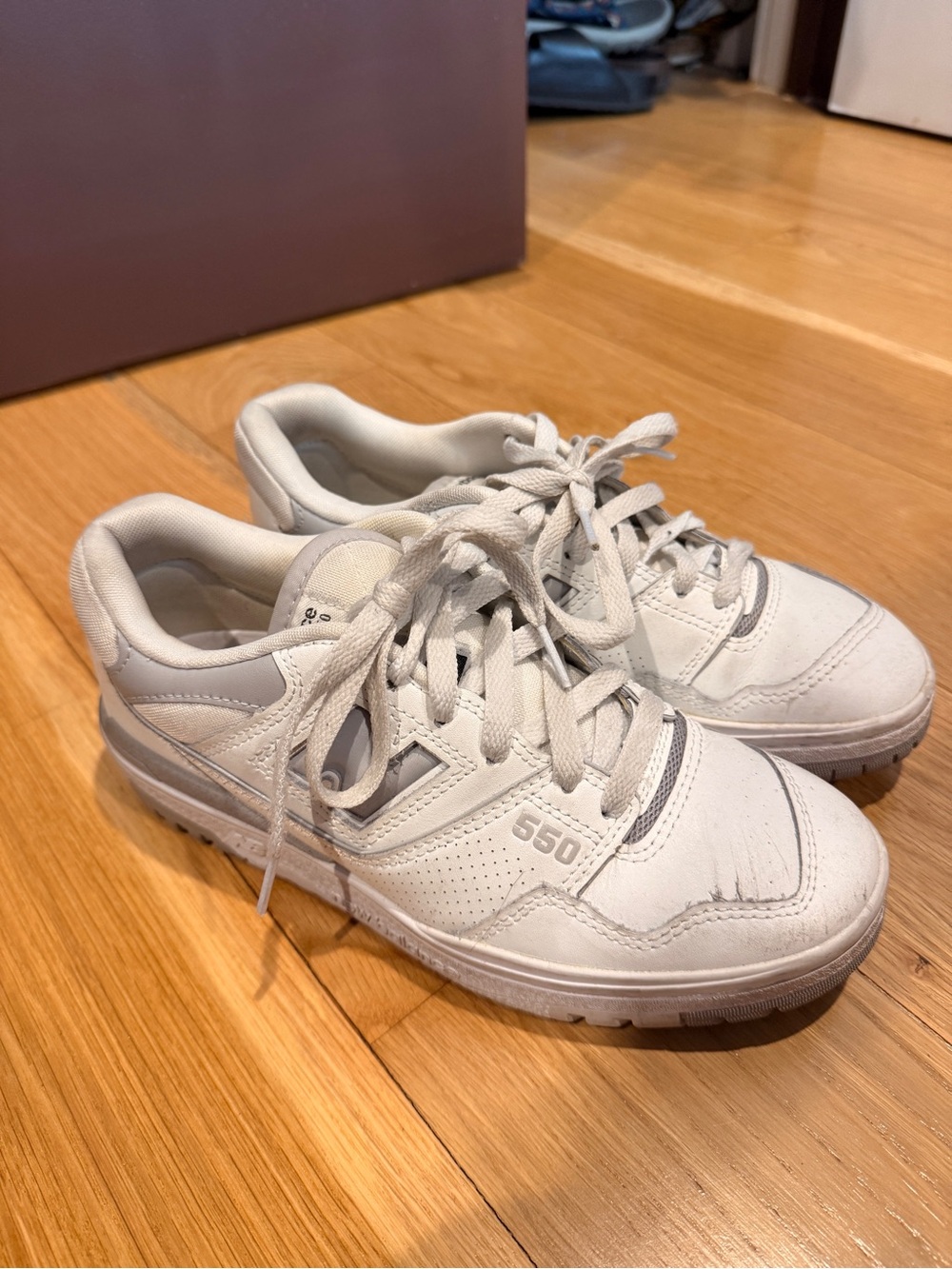 New Balance 550 Sneakers in White